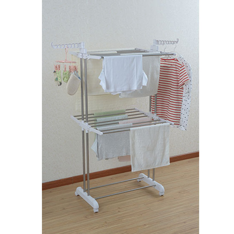 HW03-026I 2-layer adjustable dryer with collapsible wings